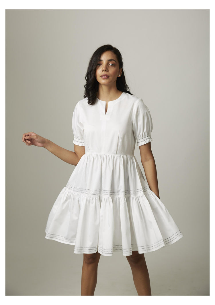 Now I'm Tier Babydoll Dress