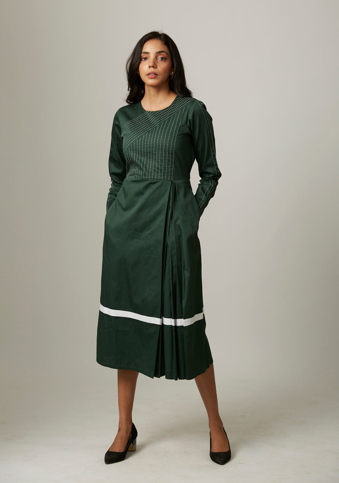 Formal Katha Long Sleeve Dress