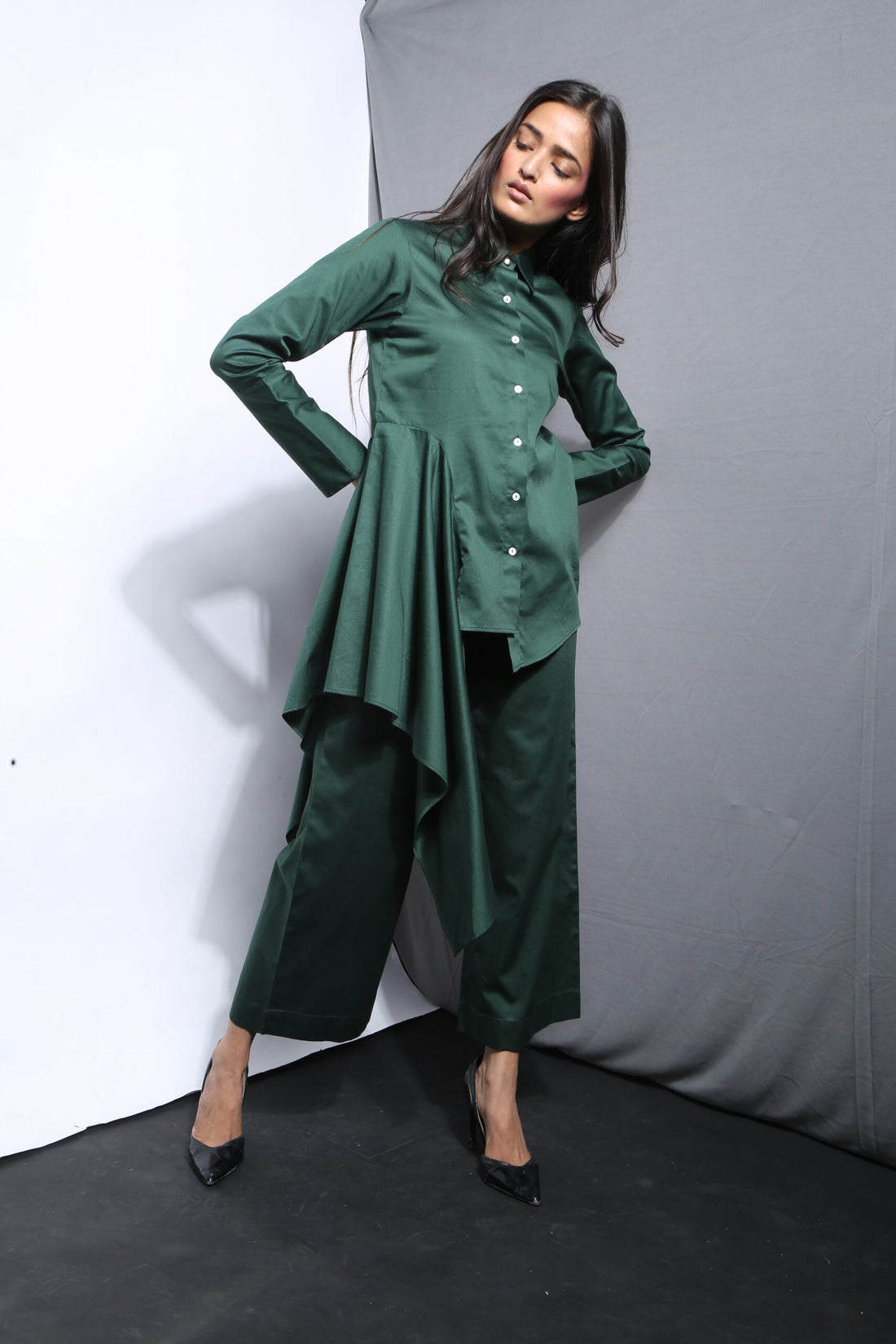 Side Drape Shirt