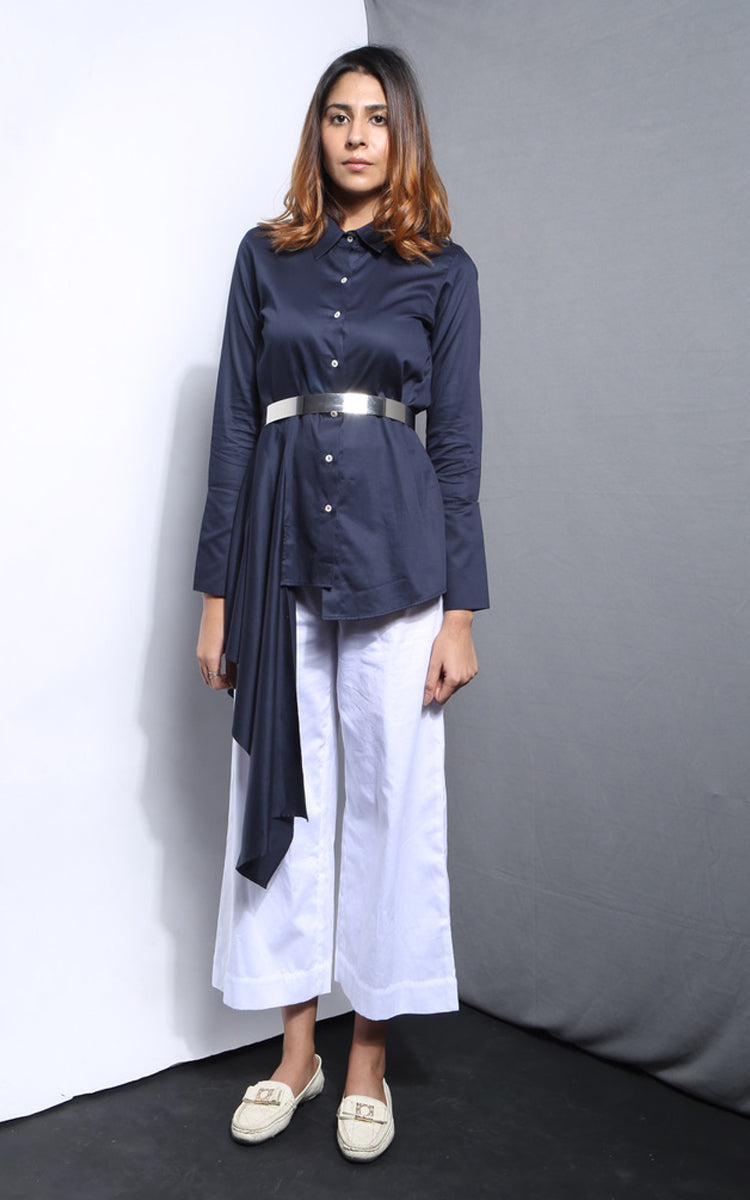 Side Drape Shirt