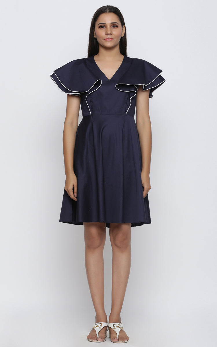 Circular Drama Flare Dress