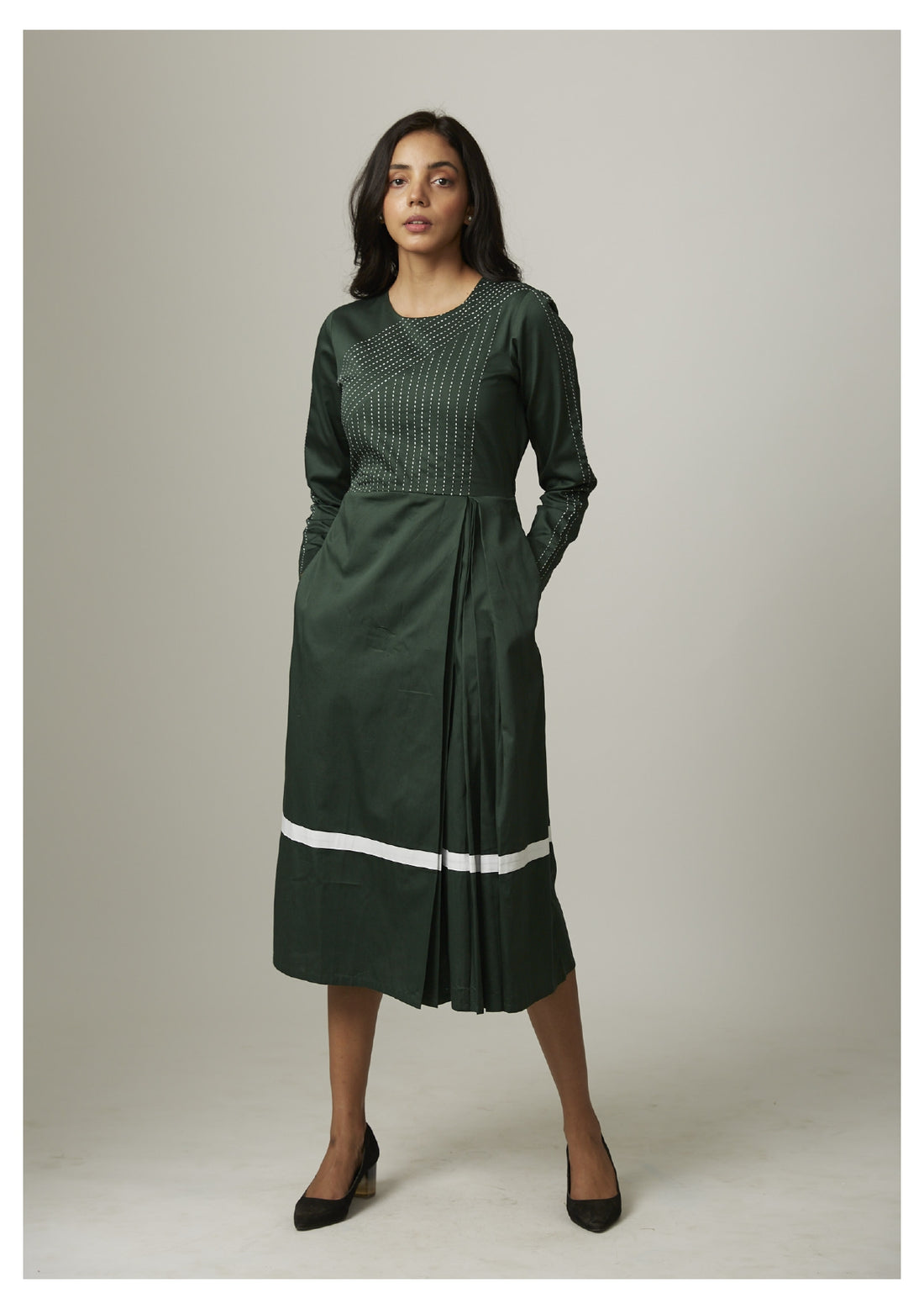 Formal Katha Long Sleeve Dress