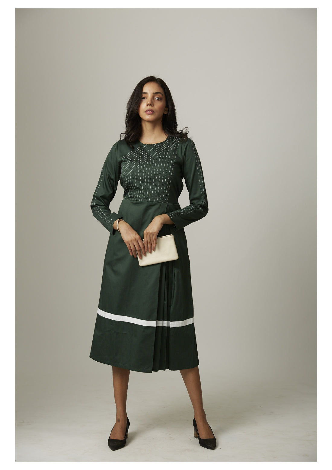 Formal Katha Long Sleeve Dress