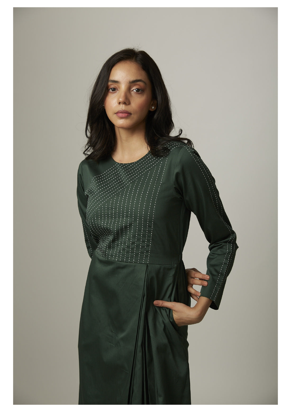 Formal Katha Long Sleeve Dress