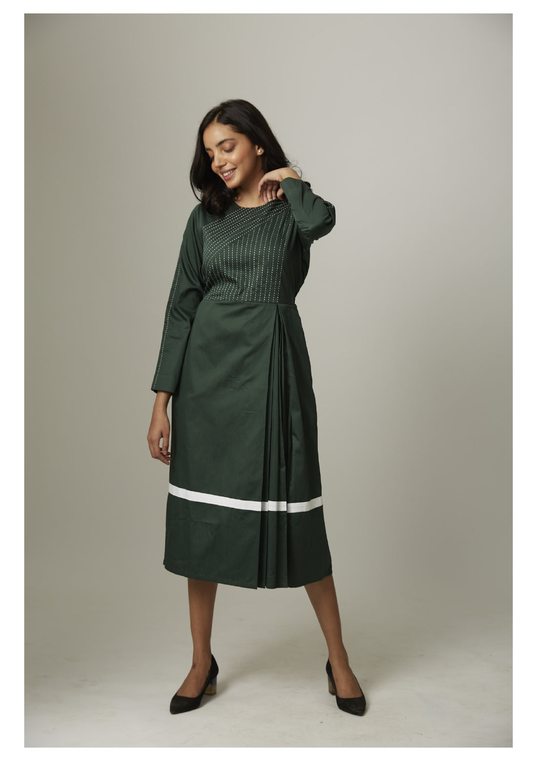 Formal Katha Long Sleeve Dress