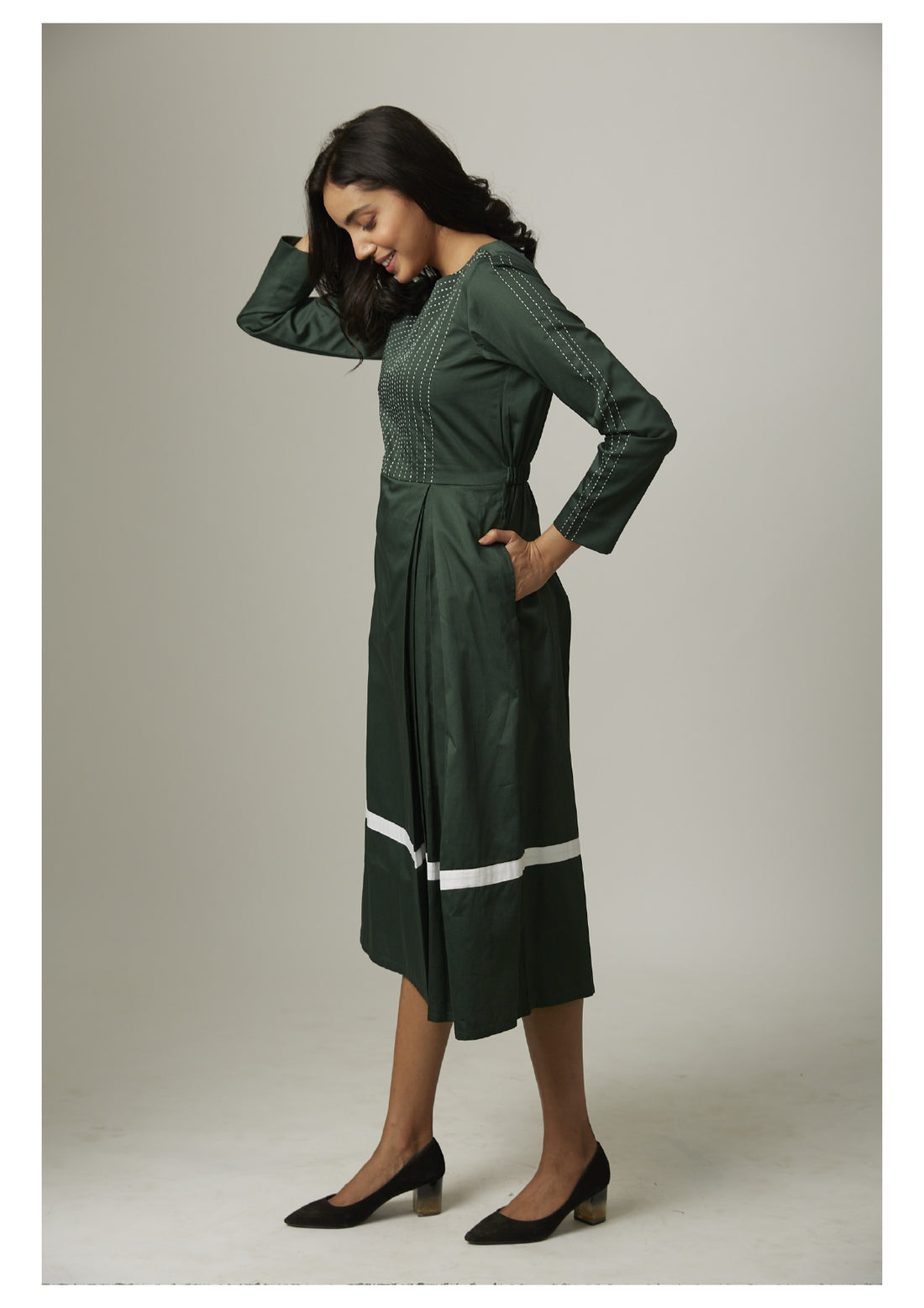 Formal Katha Long Sleeve Dress