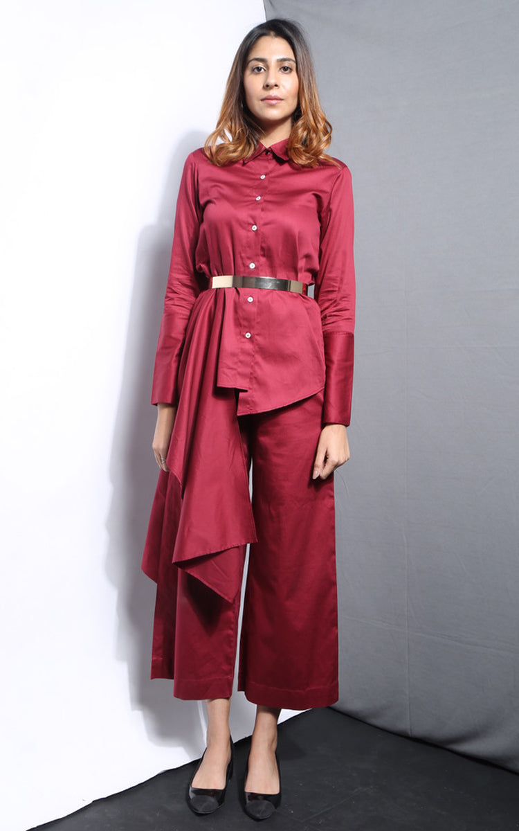 Side Drape Shirt