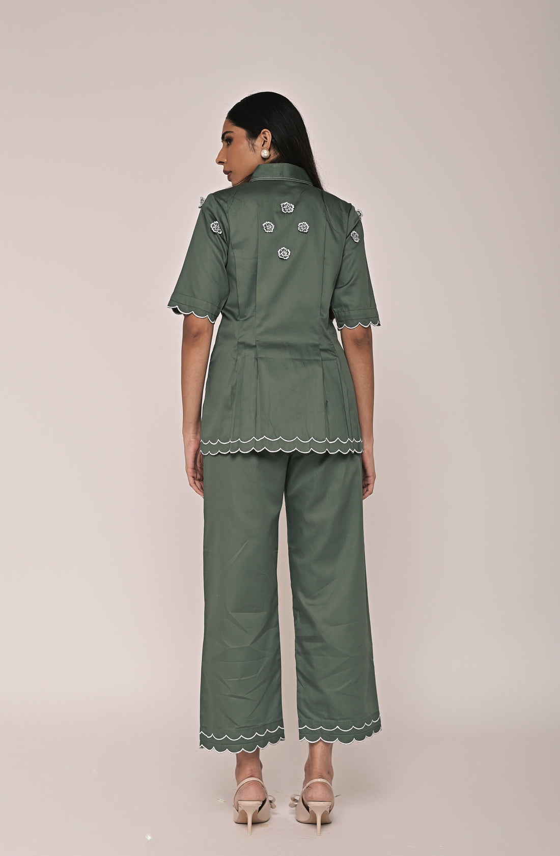 Scallop Flower Top