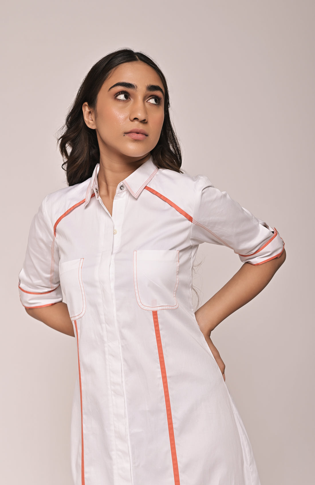 Pop Shirt Dress