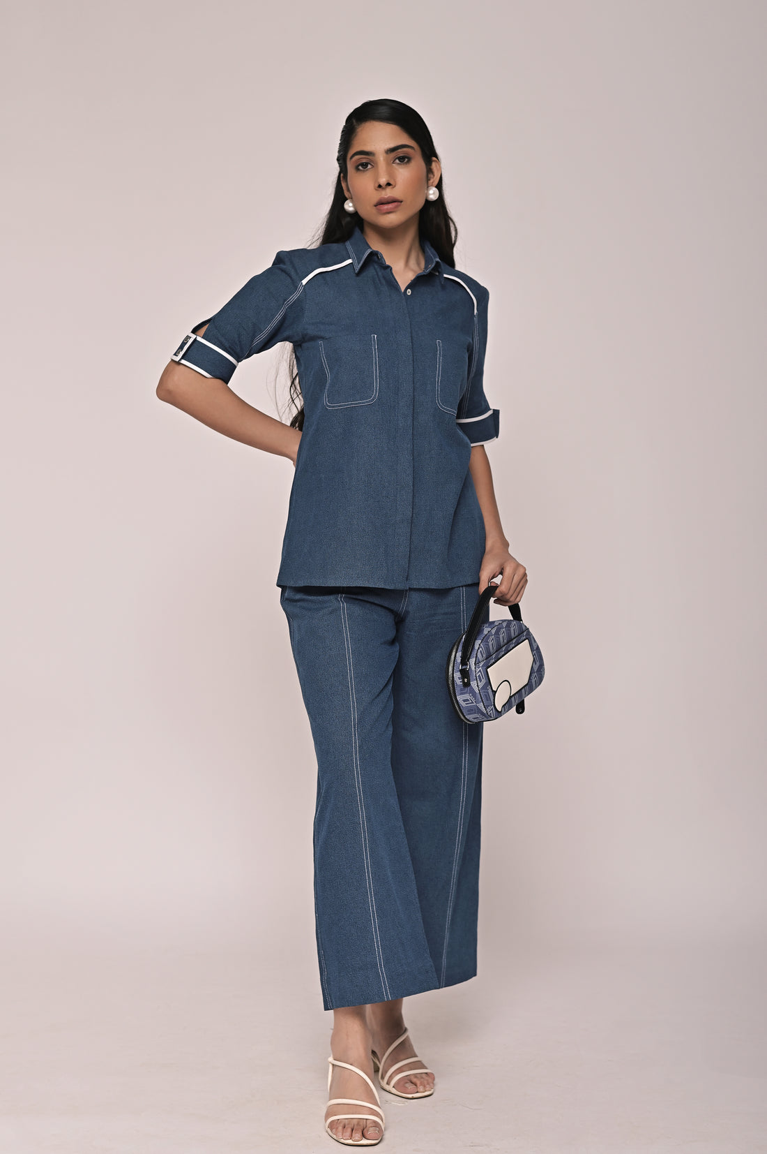 Denim Pop Coord
