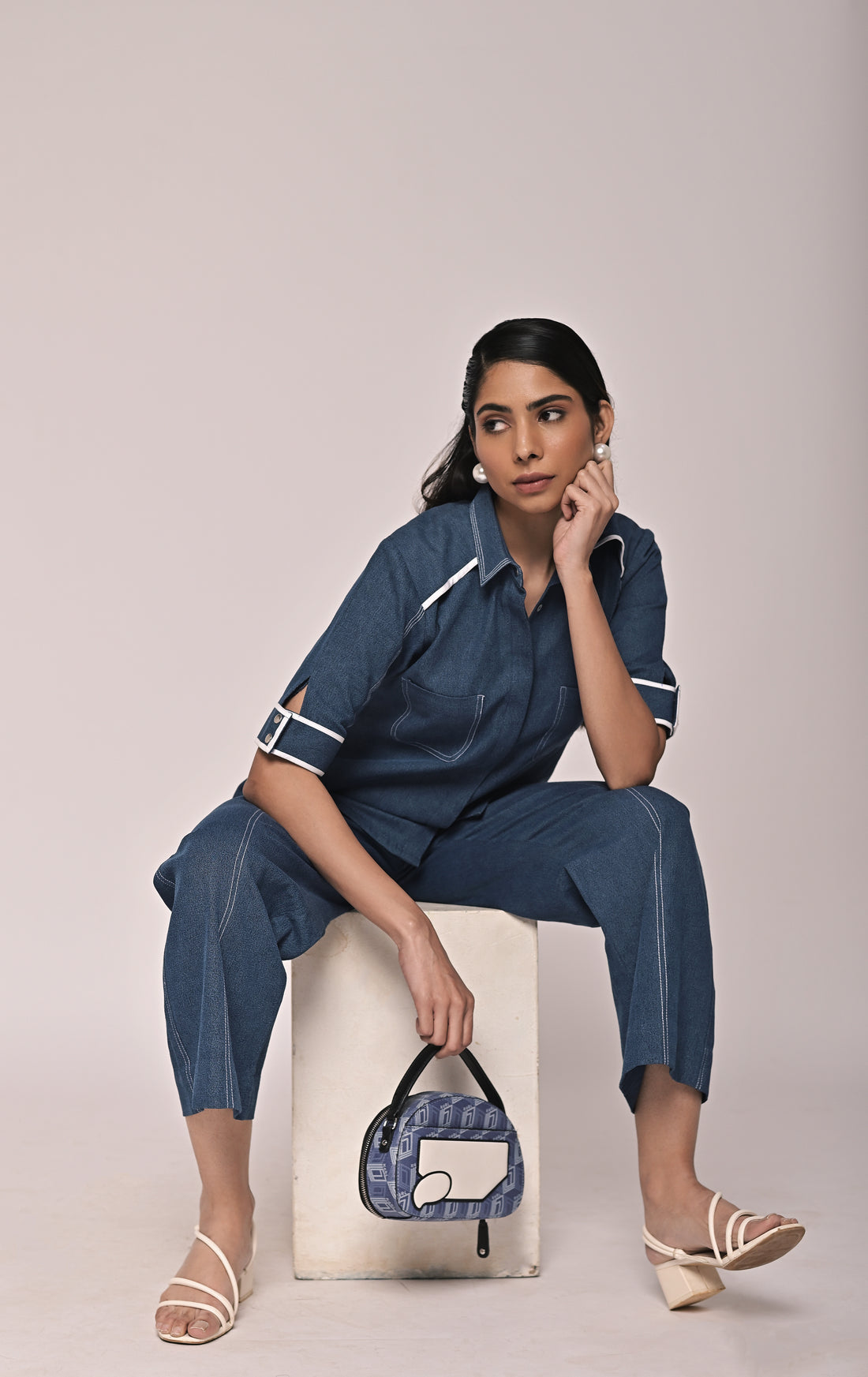 Denim Pop Coord