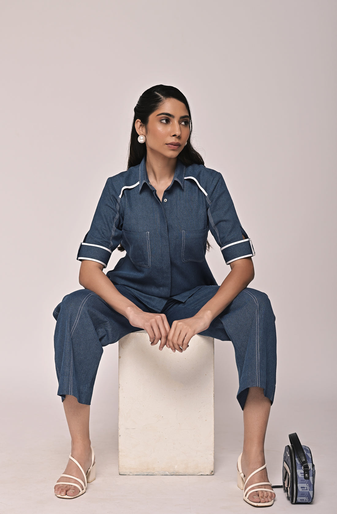 Denim Pop Coord