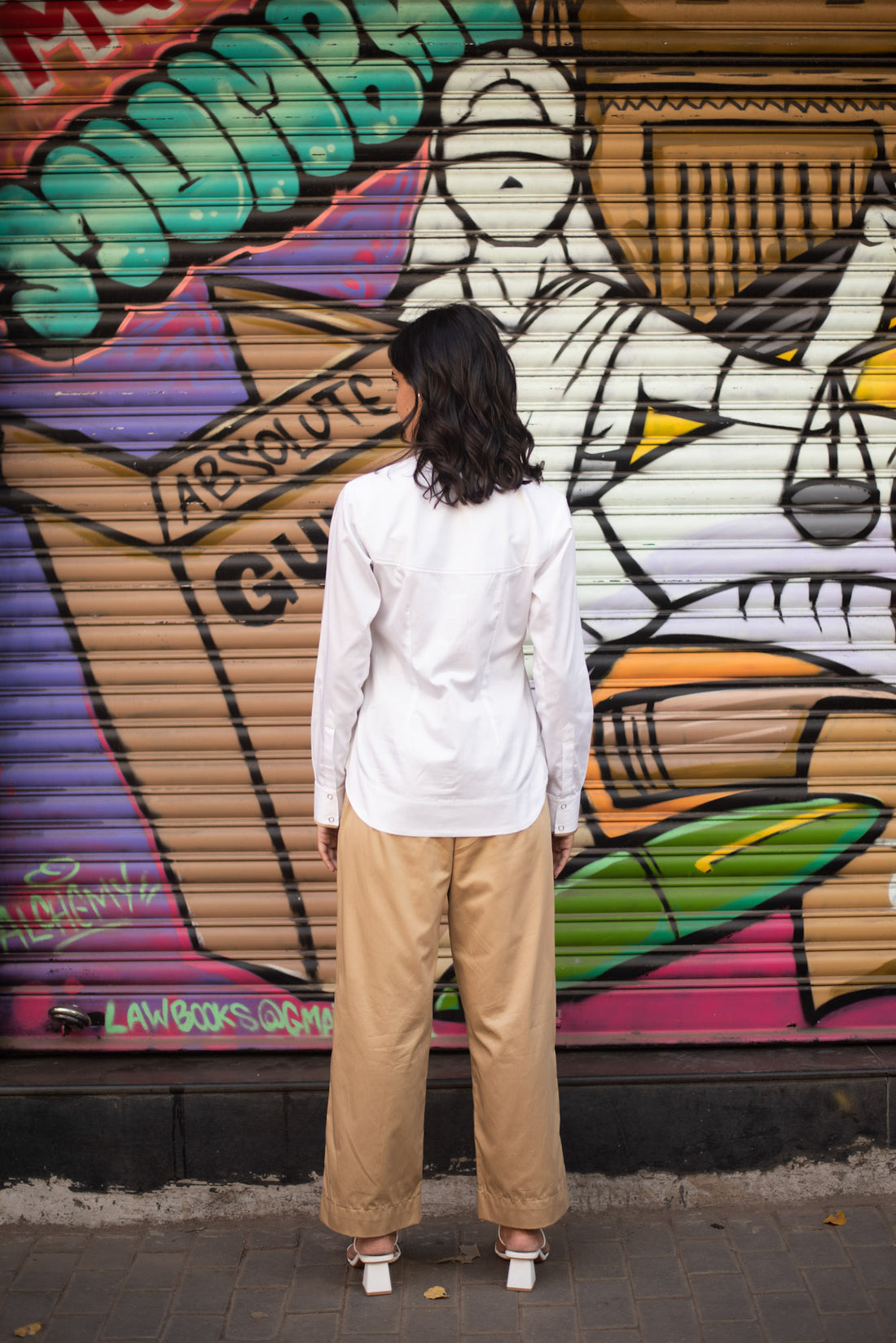 Katha Twill Pant (Beige)