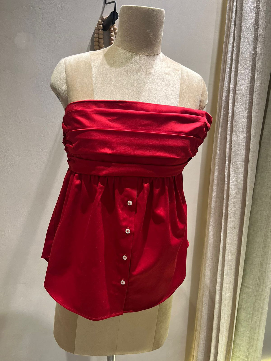 Pleated Tube Shirt