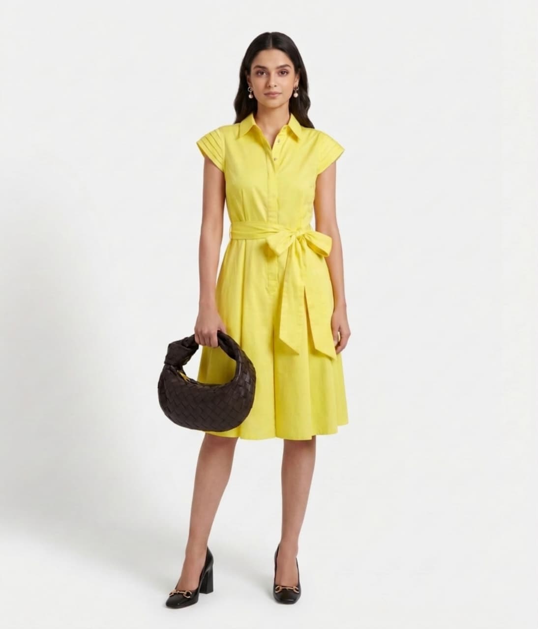 Pleated Short Playsuit